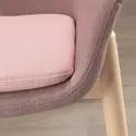 IKEA VEDBO ВЕДБУ, крісло, Гарматний світло-рожевий 405.522.21 фото thumb №6