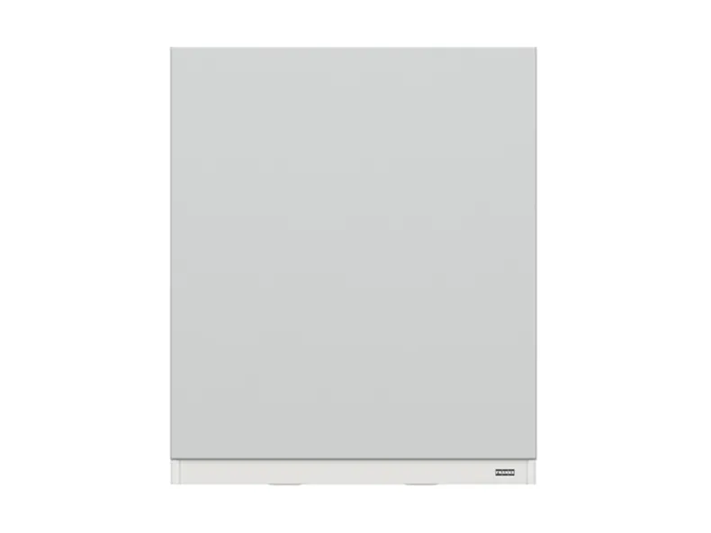 BRW Кухонный гарнитур Top Line 60 см с вытяжкой слева светло-серый матовый, греноловый серый/светло-серый матовый TV_GOO_60/68_L_FL_BRW-SZG/BRW0014/BI фото №1