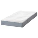 IKEA MALM МАЛЬМ, каркас кровати с матрасом, белый / Вестерёй средней жесткости, 90x200 см 595.446.41 фото thumb №9