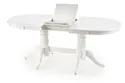 Обеденный стол раскладной HALMAR JOSEPH 150-190x90 см белый фото thumb №12