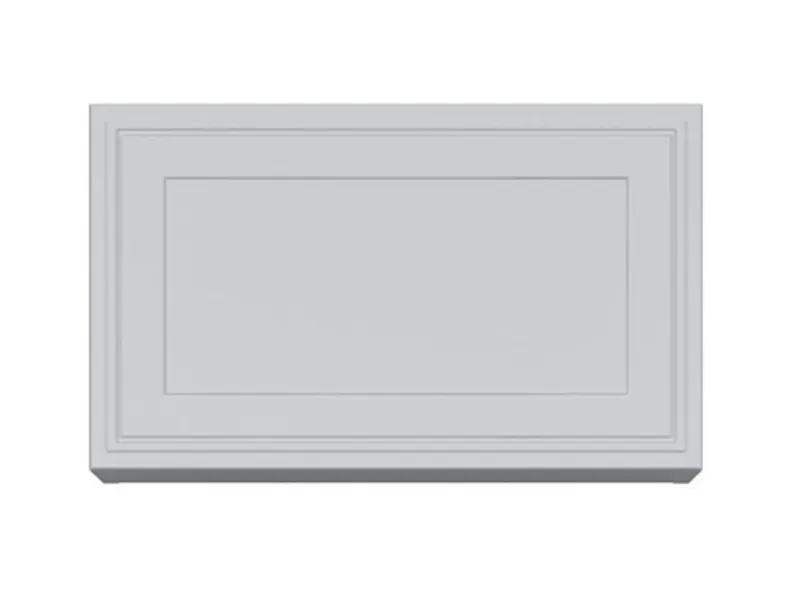 BRW Верхний кухонный шкаф Verdi 60 см откидной светло-серый матовый, греноловый серый/светло-серый матовый FL_GO_60/36_O-SZG/JSZM фото №1