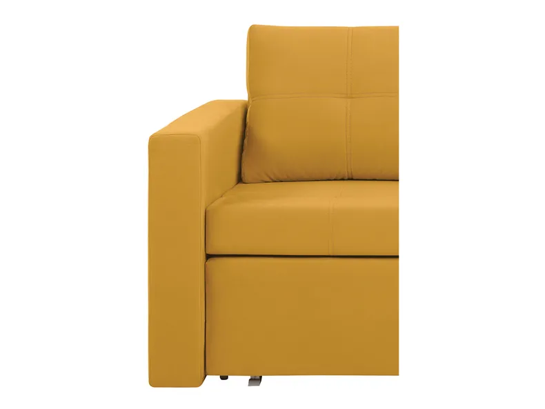 BRW Двухместный диван Bunio III раскладной диван с контейнером желтый, Манила 32 Оранжевый SO2-BUNIO_III-2FBK-G2_BD24FC фото №7