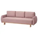 IKEA GRUNNARP ГРУННАРП, 3-местный диван-кровать, розовый 604.856.31 фото thumb №1