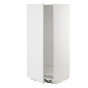 IKEA METOD МЕТОД, висока шафа для холодильнка / морозил, білий / стенсундський білий, 60x60x140 см 894.093.16 фото