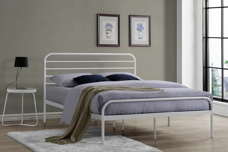 Ліжко односпальне SIGNAL BOLONIA, білий, 90x200 см фото №11