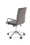 Крісло комп'ютерне офісне обертове HALMAR GONZO 4, сірий оксамит фото thumb №3