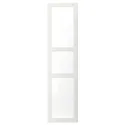 IKEA TYSSEDAL ТІССЕДАЛЬ, дверцята, білий / скло, 50x195 см 203.291.95 фото thumb №1