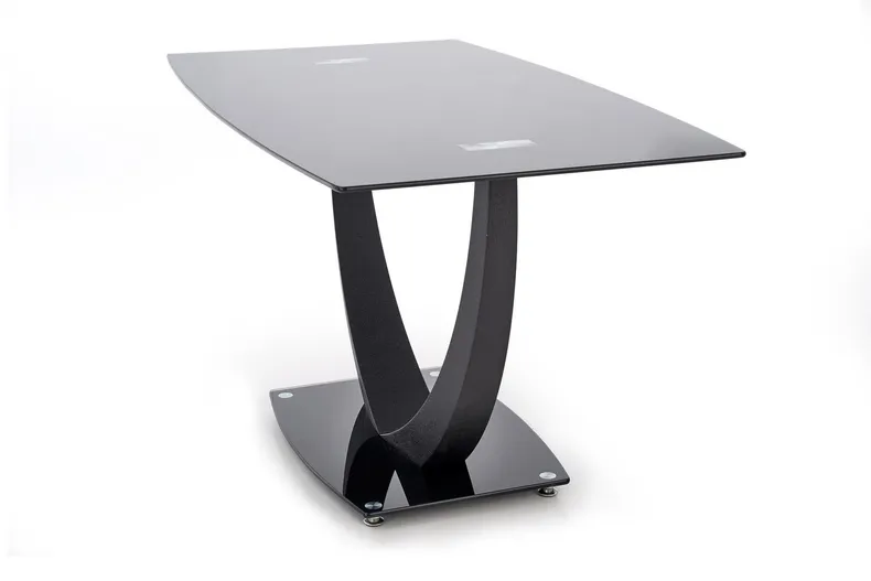 Кухонний стіл HALMAR ANTON 140x80 см чорний фото №5