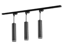 BRW Paris 3-точечный светильник на рейку 125 см алюминий черный 093320 фото thumb №1