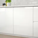 IKEA VOXTORP ВОКСТОРП, фронт панель для посудом машины, белый глянец, 45x80 см 903.975.05 фото thumb №3