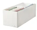 IKEA STUK СТУК, коробка з відділеннями, білий, 20x51x18 см 804.744.34 фото thumb №2