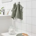 IKEA VALLASÅN ВАЛЛАСОН, полотенце, светло-зелёный, 30x30 см 805.313.64 фото thumb №3