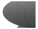 Стіл круглий BRW Graus, 70 см, чорний BLACK фото thumb №2