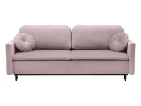 BRW Трехместный диван-кровать BRW SOPHIA с ящиком для хранения велюровый розовый SO3-SOPHIA-LX_3DL-G1_B9C2B6 фото