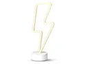 BRW Настольная лампа LED Lightning неоновая белая 093825 фото thumb №1