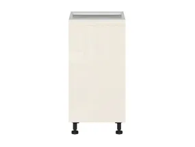 BRW Кухонный цокольный шкаф Sole 40 см правый магнолия глянцевый, альпийский белый/магнолия глянец FH_D_40/82_P-BAL/XRAL0909005 фото