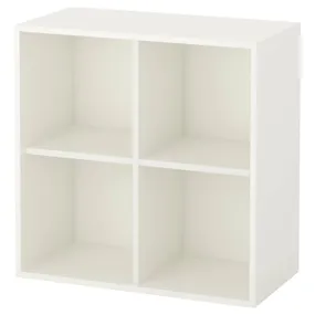 IKEA EKET ЭКЕТ, шкаф с 4 отделениями, белый, 70x35x70 см 603.339.54 фото
