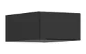 BRW Кухонный шкаф Sole L6 40 см с навесным верхом черный матовый, черный/черный матовый FM_NO_40/23_O-CA/CAM фото thumb №2