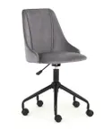 Крісло комп'ютерне офісне обертове HALMAR BREAK, темно-сірий фото thumb №1