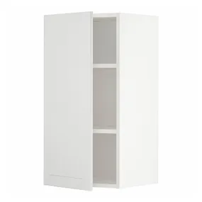 IKEA METOD МЕТОД, навесной шкаф с полками, белый / Стенсунд белый, 40x80 см 094.543.55 фото