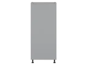 Шафа кухонна для вбудованого холодильника BRW Iris 60 см права ферро, гренола сіра/ферро FB_DL_60/143_P-SZG/FER фото