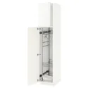 IKEA METOD МЕТОД, висока шафа із приладд д / прибирання, білий / РІНГХУЛЬТ білий, 40x60x200 см 094.643.97 фото thumb №1