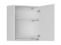 BRW Верхний кухонный гарнитур Tapo Special 60 см со сливом правый белый экрю, альпийский белый/экрю белый FK_GC_60/72_P-BAL/BIEC фото thumb №3