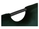 BRW Кресло с велюровой обивкой Eriz с ручкой темно-зеленое, темно-зеленый/черный DUBLIN_DARK_GREEN_19 фото thumb №6