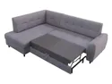 BRW Правосторонний угловой диван-кровать Nola с ящиком для хранения серый, Пузырь 06 NA-NOLA-UPP_2FL-G2_BD6133 фото thumb №3