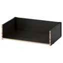 IKEA BESTÅ БЕСТО, каркас ящика, черно-коричневый, 60x15x40 см 403.512.46 фото thumb №1