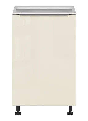 BRW Sole L6 50 см левый кухонный шкаф магнолия жемчуг, альпийский белый/жемчуг магнолии FM_D_50/82_L-BAL/MAPE фото