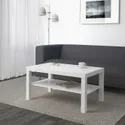 IKEA LACK ЛАКК, журнальный стол, белый, 90x55 см 904.499.05 фото thumb №3