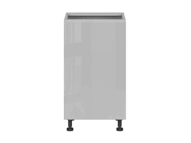 BRW Базовый шкаф для кухни Top Line 45 см левый серый глянец, серый гранола/серый глянец TV_D_45/82_L-SZG/SP фото №1