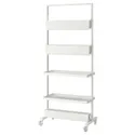 IKEA MITTZON МИТТЗОН, каркас+колесики / полка / короб д / пров, белый, 85x205 см 595.146.77 фото thumb №1