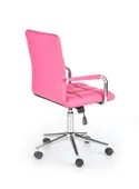 Крісло комп'ютерне офісне обертове HALMAR GONZO 2, рожевий фото thumb №2