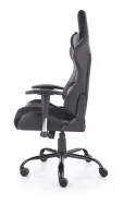 Крісло комп'ютерне офісне обертове HALMAR DRAKE, чорний / сірий фото thumb №2