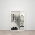 IKEA KLEPPSTAD КЛЕППСТАД, гардероб із 3 дверцятами, білий, 117x176 см 004.417.58 фото thumb №5