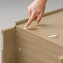 IKEA BILLY БІЛЛІ, книжкова шафа, під дуб, 40x28x202 см 604.773.82 фото thumb №5