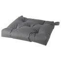 IKEA MALINDA МАЛІНДА, подушка на стілець, сірий, 40/35x38x7 см 103.310.14 фото thumb №1