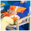 IKEA SANDETERNELL САНДЕТЕРНЕЛЛ, чохол на подушку, помаранчевий, 50x50 см 305.564.13 фото thumb №2