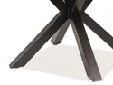 Столик SIGNAL RITMO, дуб / чёрный, 120x120 фото thumb №3