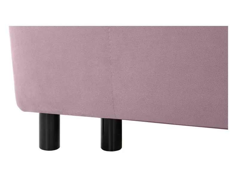 BRW Тримісний розкладний диван Leila з ящиком для зберігання рожевий SO3-LEILA-LX_3DL-G2_BD506F фото №5