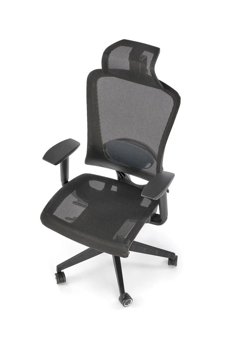 Кресло компьютерное офисное вращающееся HALMAR GOLIAT, черный фото №12