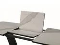 Стол обеденный SIGNAL ARMANI Ceramic, белый / черный, 90x160 фото thumb №12