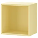 IKEA EKET ЕКЕТ, шафа, блідо-жовтий, 35x25x35 см 805.562.36 фото thumb №1