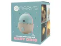 BRW Детская светодиодная силиконовая лампа Mary's Baby Dino синяя 096866 фото thumb №6