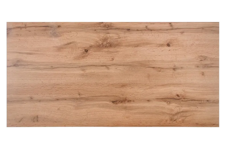 Журнальный столик деревянный HALMAR VENOM U, 120x60 см, цвет: дуб вотан/черный фото №2
