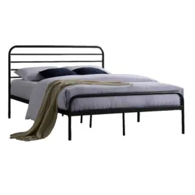 Кровать полуторная SIGNAL BOLONIA, чорный, 140x200 фото
