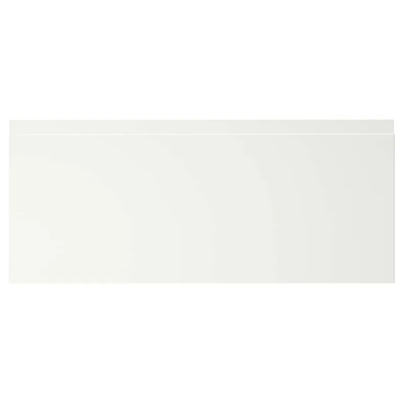 IKEA VÄSTERVIKEN ВЕСТЕРВІКЕН, фронтальна панель шухляди, білий, 60x26 см 404.957.11 фото №1