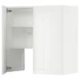 IKEA METOD МЕТОД, навесной шкаф д / вытяжки / полка / дверь, белый / Стенсунд белый, 80x80 см 895.043.56 фото